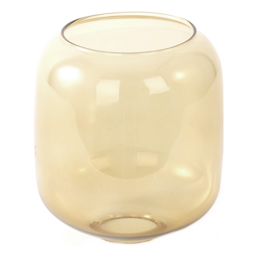 BRILAGI - Lampada da tavolo WOOD GLASS 1xE27/40W/230V marrone/nero/marrone fumé