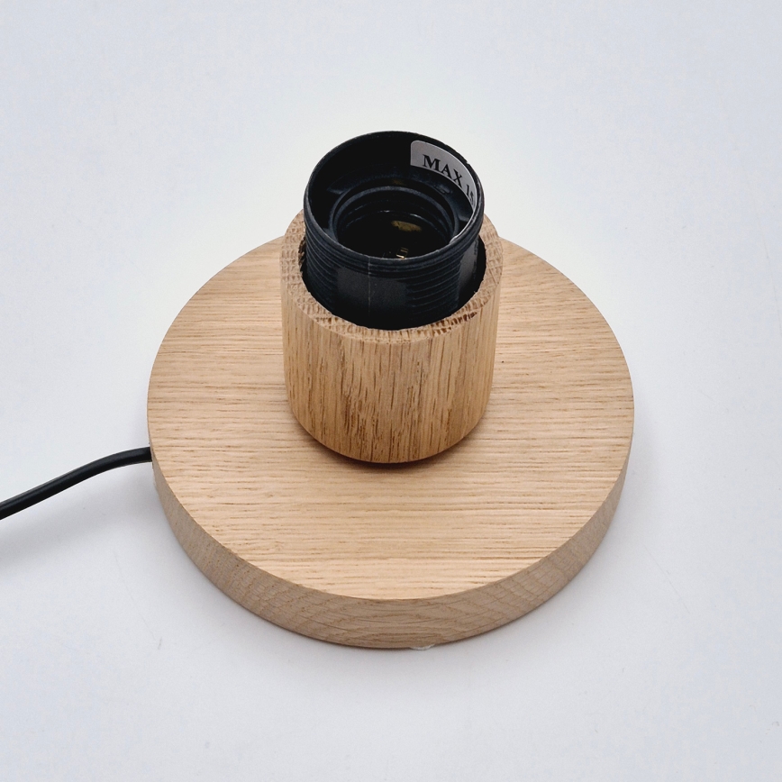 Brilagi - Lampada da tavolo WOODY BASKET 1xE27/60W/230V quercia