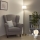 Brilagi - Lampada da terra a LED CERIA 1xE27/20W/230V Ø 25 cm bianco/oro