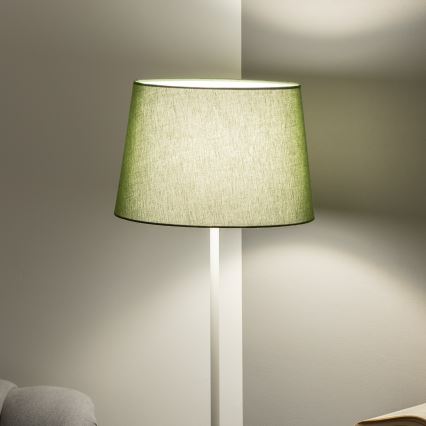 Brilagi - Lampada da terra a LED CERIA 1xE27/40W/230V Ø 30 cm verde/bianco