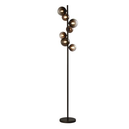 Brilagi - Lampada da terra a LED MILLA 7xG9/3W/230V marrone/marrone fumé