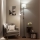 Brilagi - Lampada da terra CERIA 1xE27/100W/230V + 1xE14/25W nero/grigio