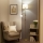 Brilagi - Lampada da terra CERIA 1xE27/100W/230V + 1xE14/25W oro/beige