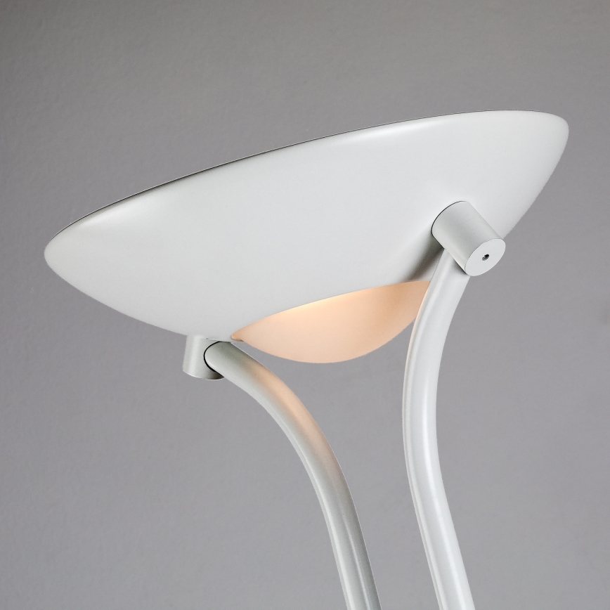 Brilagi - Lampada da terra dimmerabile SCARLETT 1xR7s/230W/230V + 1xG9/40W bianca