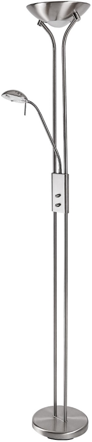 Brilagi - Lampada da terra dimmerabile SCARLETT 1xR7s/230W/230V + 1xG9/40W cromo opaco