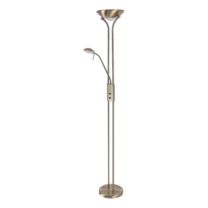 Brilagi - Lampada da terra dimmerabile SCARLETT 1xR7s/230W/230V + 1xG9/40W, finitura bronzata
