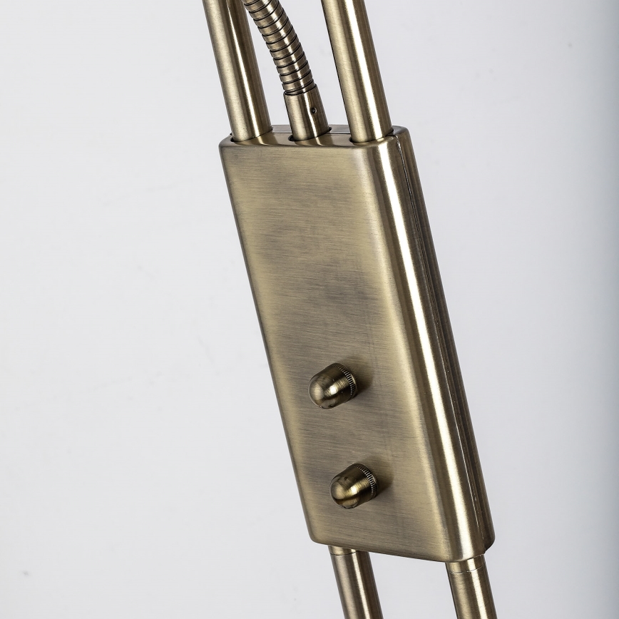 Brilagi - Lampada da terra dimmerabile SCARLETT 1xR7s/230W/230V + 1xG9/40W, finitura bronzata