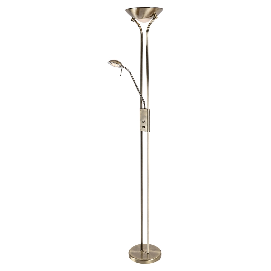 Brilagi - Lampada da terra dimmerabile SCARLETT 1xR7s/230W/230V + 1xG9/40W, finitura bronzata