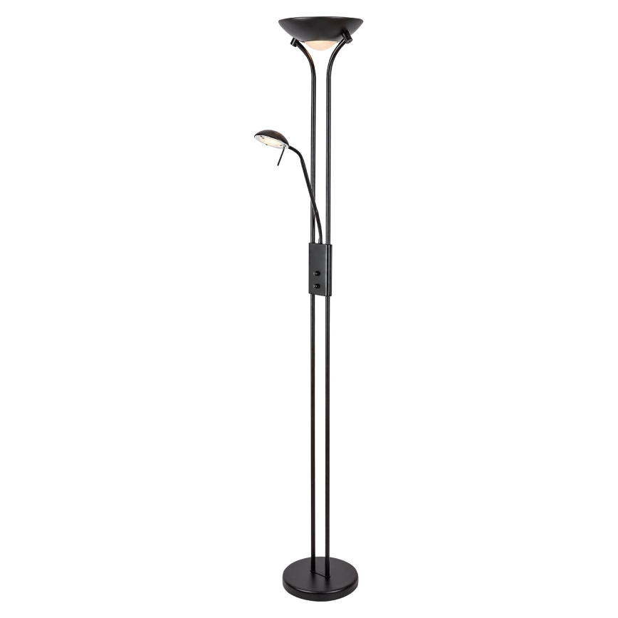 Brilagi - Lampada da terra dimmerabile SCARLETT 1xR7s/230W/230V + 1xG9/40W nera