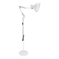Brilagi - Lampada da terra flessibile TASKER 1xE27/60W/230V 157 cm bianca