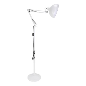 Brilagi - Lampada da terra flessibile TASKER 1xE27/60W/230V 157 cm bianca