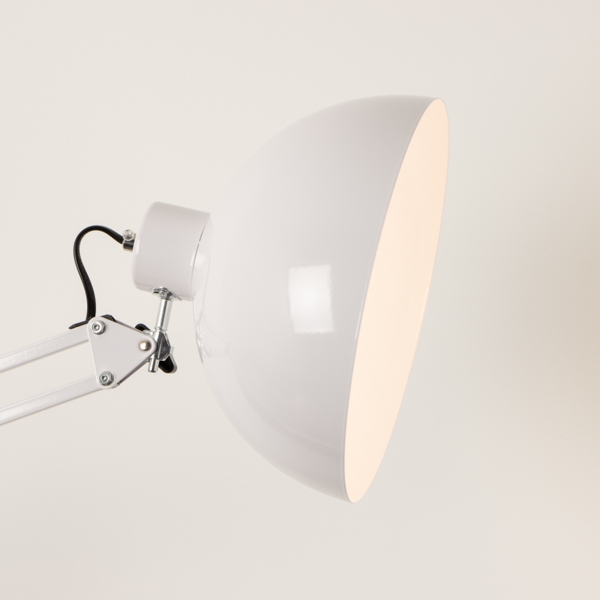 BRILAGI - Lampada da terra flessibile TASKER 1xE27/60W/230V 157 cm bianca