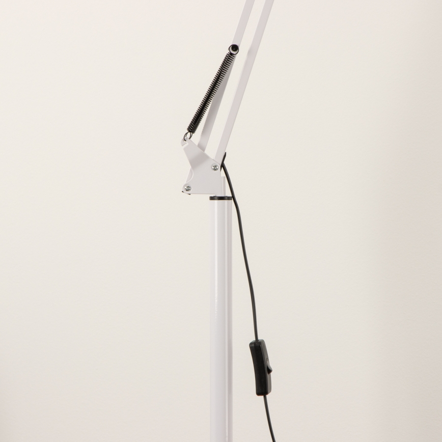BRILAGI - Lampada da terra flessibile TASKER 1xE27/60W/230V 157 cm bianca