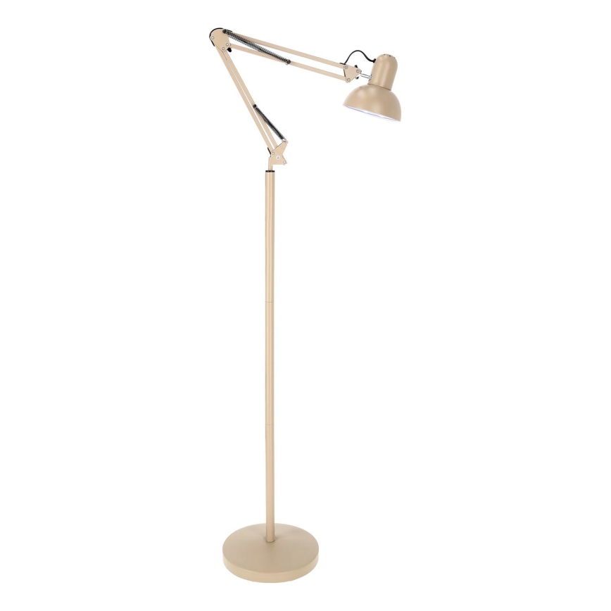 Brilagi - Lampada da terra flessibile TASKER 1xE27/60W/230V 184 cm beige