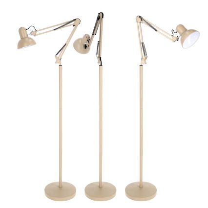 Brilagi - Lampada da terra flessibile TASKER 1xE27/60W/230V 184 cm beige