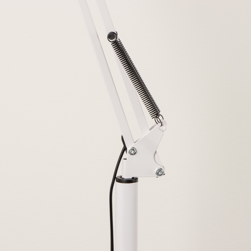 BRILAGI - Lampada da terra flessibile TASKER 1xE27/60W/230V 184 cm bianca