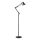 Brilagi - Lampada da terra flessibile TASKER 1xE27/60W/230V 184 cm nera
