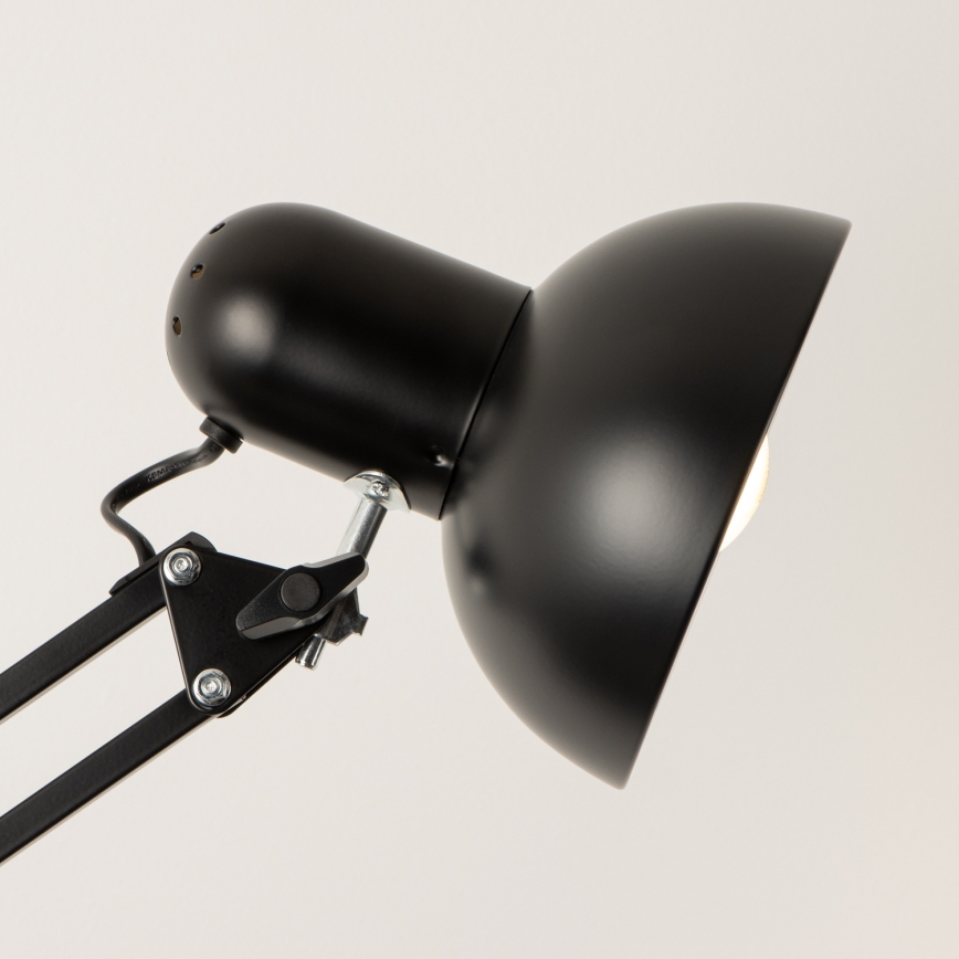Brilagi - Lampada da terra flessibile TASKER 1xE27/60W/230V 184 cm nera