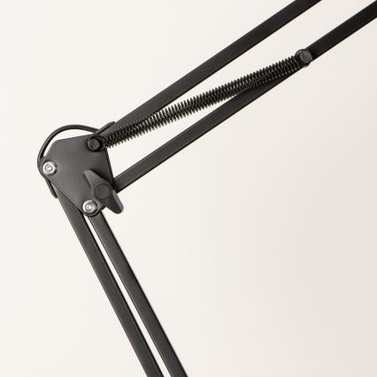 Brilagi - Lampada da terra flessibile TASKER 1xE27/60W/230V 184 cm nera