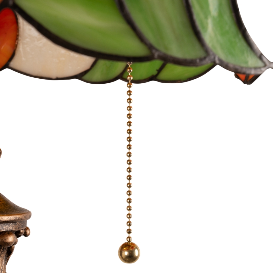 Brilagi - lampada da terra in stile Tiffany in vetro colorato SUNFLOWER 2xE27/60W/230V