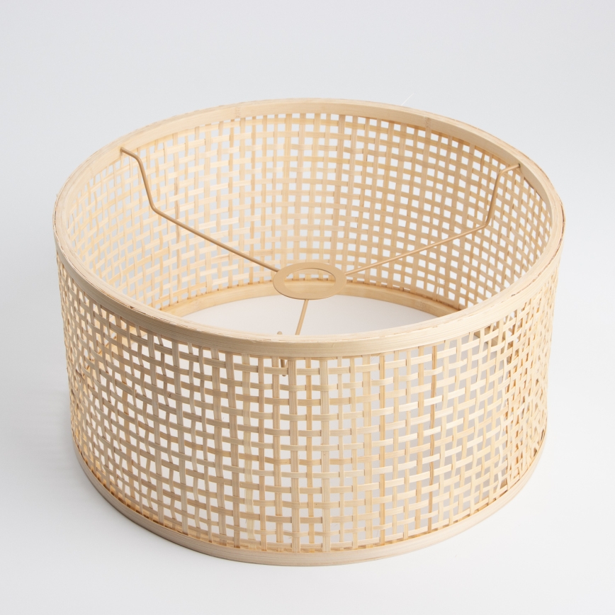 Brilagi - Lampada da terra LED CERIA 1xE27/20W/230V Ø 25 cm bambù/oro