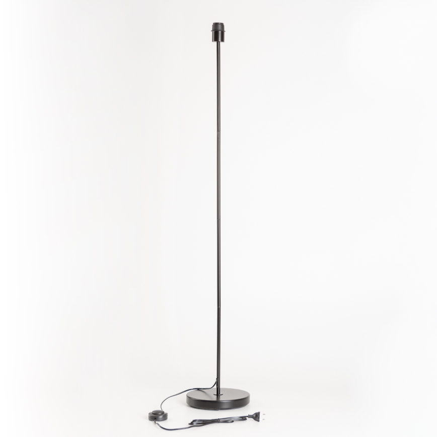 Brilagi - Lampada da terra LED CERIA 1xE27/40W/230V Ø 25 cm bambù/nero