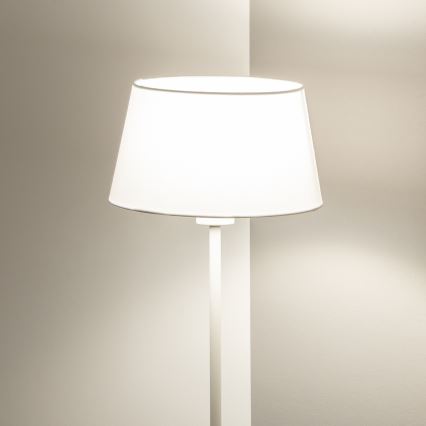 Brilagi - lampada da terra LED CERIA 1xE27/40W/230V Ø 25 cm bianca