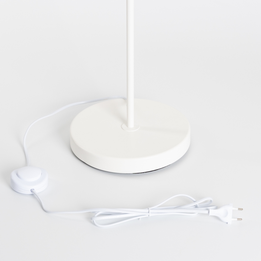 Brilagi - Lampada da terra LED CERIA 1xE27/40W/230V Ø 25 cm grigia/bianca