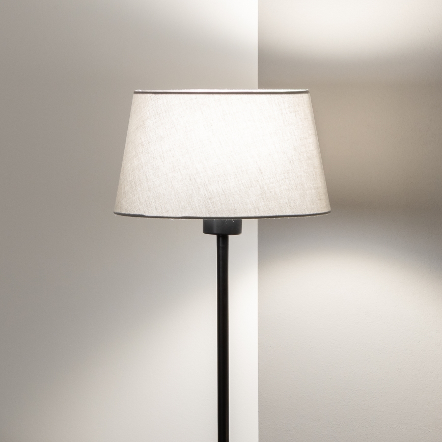 Brilagi - Lampada da terra LED CERIA 1xE27/40W/230V Ø 25 cm grigio/nero