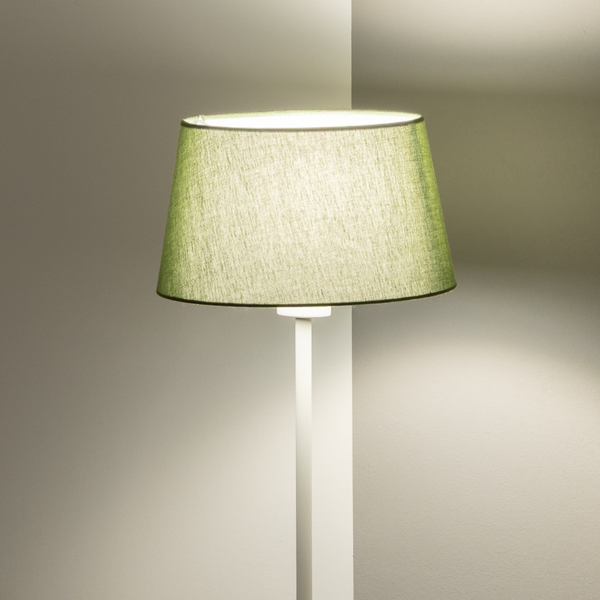 Brilagi - Lampada da terra LED CERIA 1xE27/40W/230V Ø 25 cm verde/bianco
