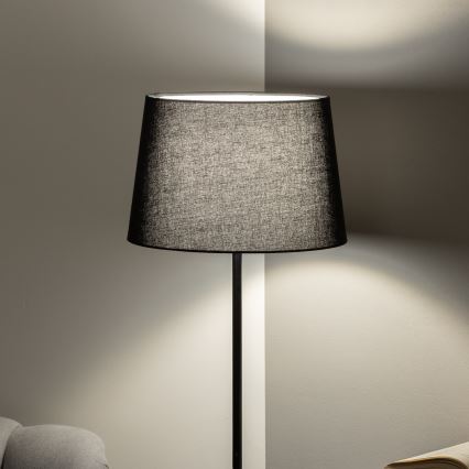 Brilagi - Lampada da terra LED CERIA 1xE27/40W/230V Ø 30 cm nera