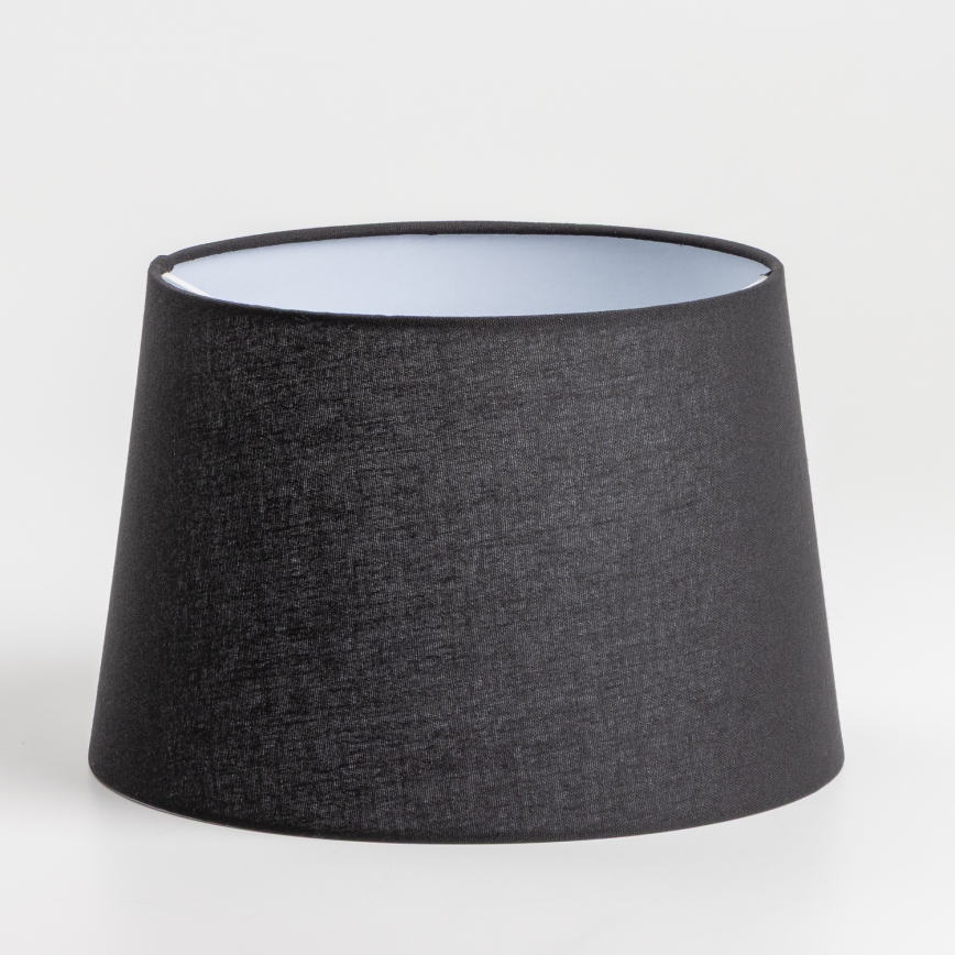 Brilagi - Lampada da terra LED CERIA 1xE27/40W/230V Ø 30 cm nero/cromo opaco