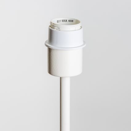 Brilagi - Lampada da terra LED CERIA 1xE27/40W/230V Ø 40 cm bambù/bianco