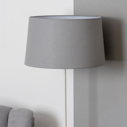 Brilagi - Lampada da terra LED CERIA 1xE27/40W/230V Ø 45 cm grigio/bianco