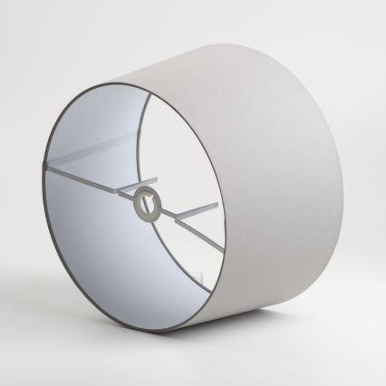 Brilagi - Lampada da terra LED CERIA 1xE27/40W/230V Ø 45 cm grigio/cromo opaco