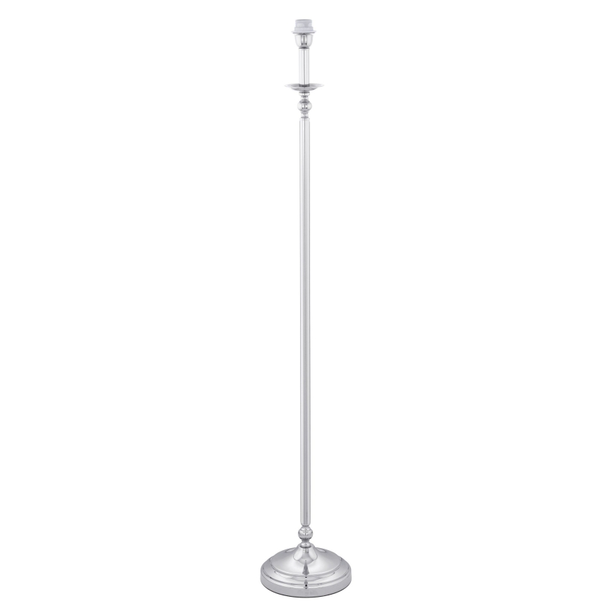 Brilagi - Lampada da terra LED CERIA 1xE27/60W/230V Ø 45 cm cromo lucido/bianco