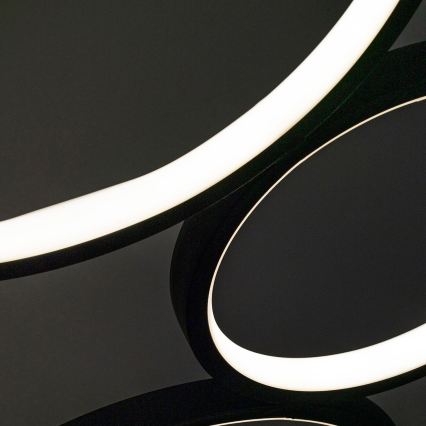 BRILAGI - Lampada da terra LED ECHO LED/36W/230V 4000K 110 cm nera
