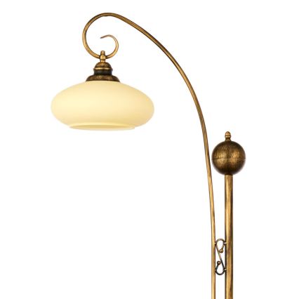 Brilagi - Lampada da terra MOLLERO 1xE27/15W/230V bronzo/patina