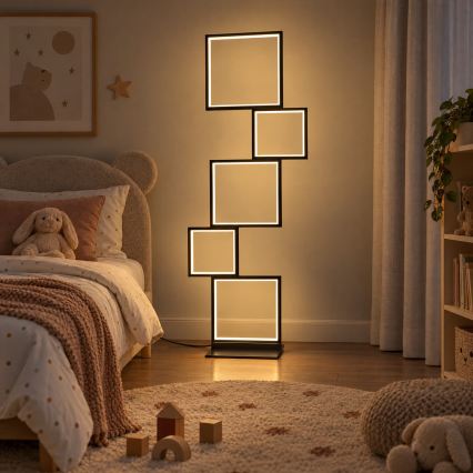 BRILAGI - Lampada da terra SHIFT LED/36W/230V 4000K 123 cm nera