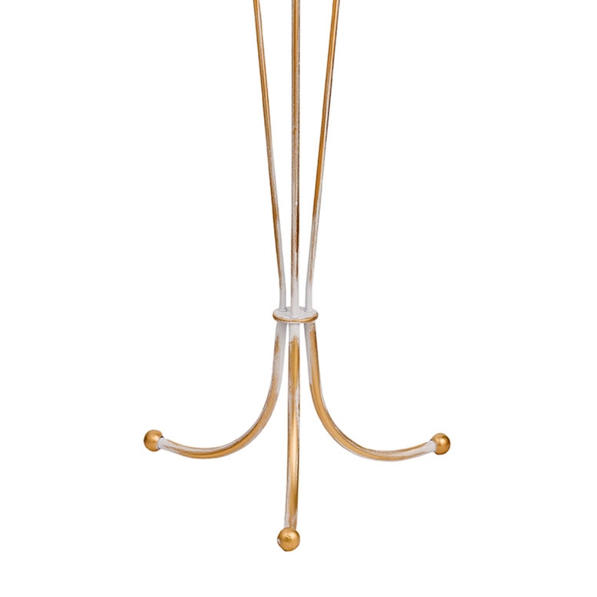 Brilagi - Lampada da terra SONIA 1xE27/15W/230V crema/patina