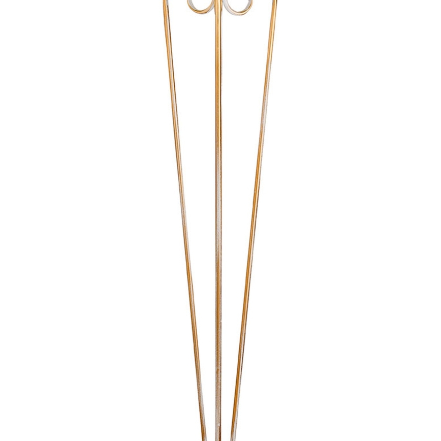 Brilagi - Lampada da terra SONIA 1xE27/15W/230V crema/patina