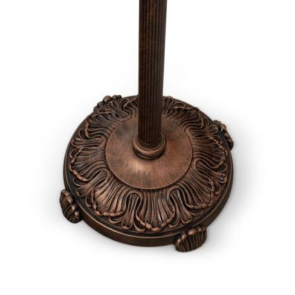 Brilagi - Lampada da terra Tiffany a vetri colorati MIRABELLA 2xE27/60W/230V