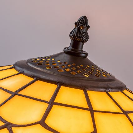 Brilagi - Lampada da terra Tiffany MARGARET 2xE27/60W/230V