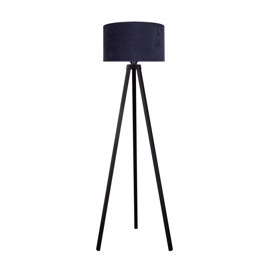 Brilagi - Lampada da terra VELVET 1xE27/60W/230V wengé/blu