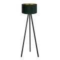 Brilagi - Lampada da terra VELVET 1xE27/60W/230V wengé/verde