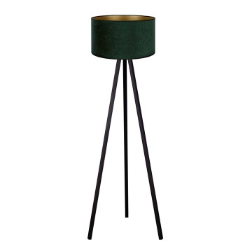 Brilagi - Lampada da terra VELVET 1xE27/60W/230V wengé/verde