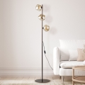 Brilagi - Lampada da terra VULCANO 3xG9/8W/230V bronzo/beige fumato