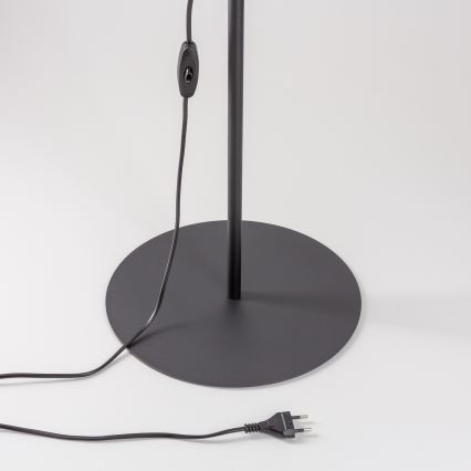 Brilagi - Lampada da terra VULCANO 3xG9/8W/230V nero/nero fumé