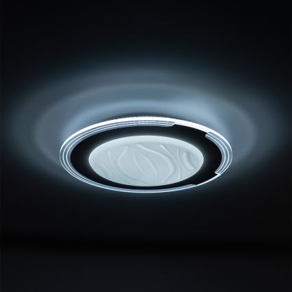 Brilagi - Plafoniera dimmerabile a LED ORELIS LED/80W/230V 3000-6000K diam. 50 cm + telecomando incluso
