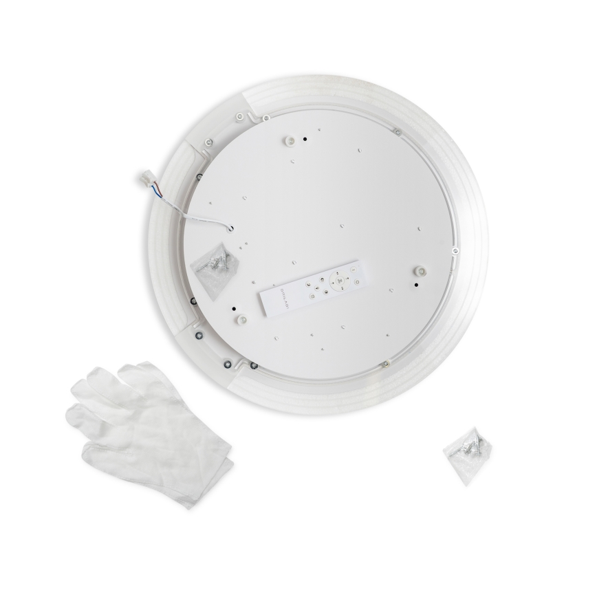 Brilagi - Plafoniera dimmerabile a LED ORELIS LED/80W/230V 3000-6000K diam. 50 cm + telecomando incluso